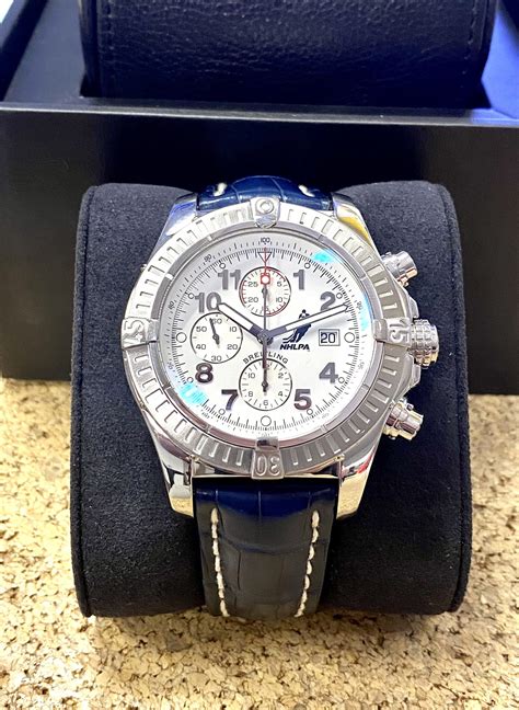 Breitling Super Avenger NHLPA Special Edition Watch 